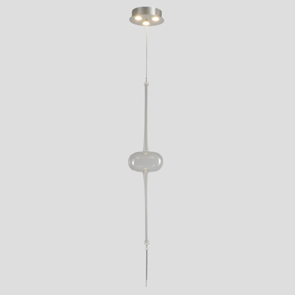 GLASS_SP3W_LED_CHROME Светильник подвесной Crystal Lux GLASS SP3W LED CHROME