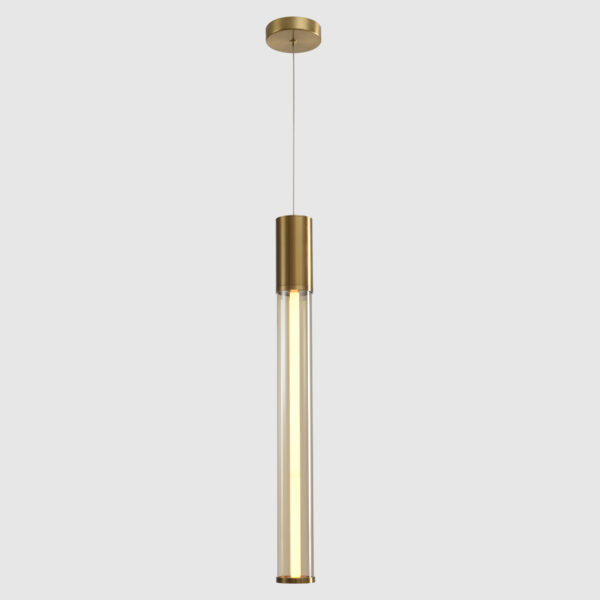 LINEUP_SP11W_LED_BRASS Светильник подвесной Crystal Lux LINEUP SP11W LED BRASS