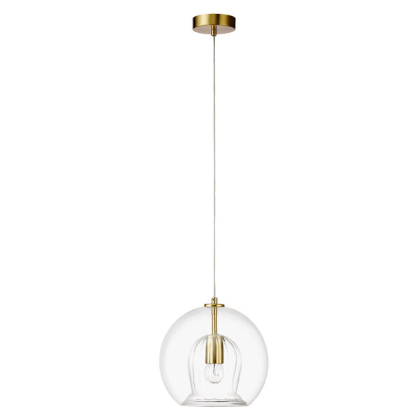 LUISA_SP1_BRASS Светильник подвесной Crystal Lux LUISA SP1 BRASS/TRANSPARENT