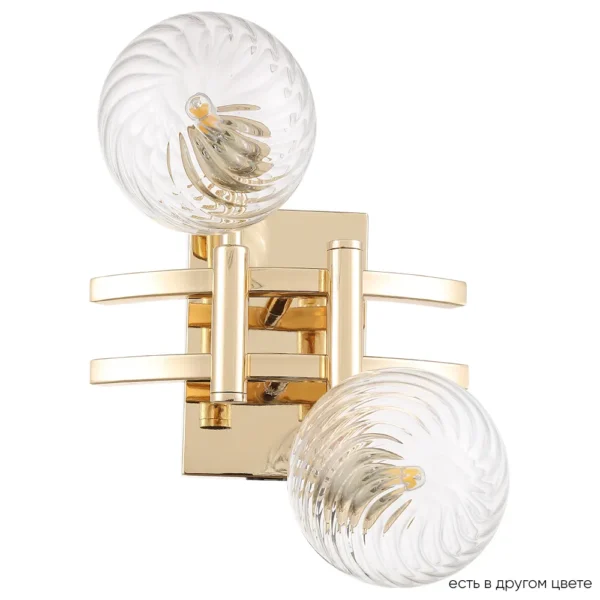 LUXURY_AP2_GOLD Бра Crystal Lux LUXURY AP2 GOLD