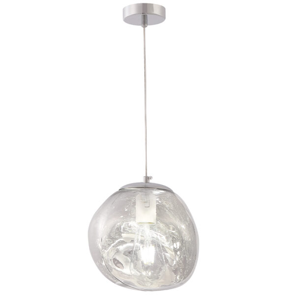 MALAGA_SP1_D200_CHROME__3 Светильник подвесной Crystal Lux MALAGA SP1 D200 CHROME