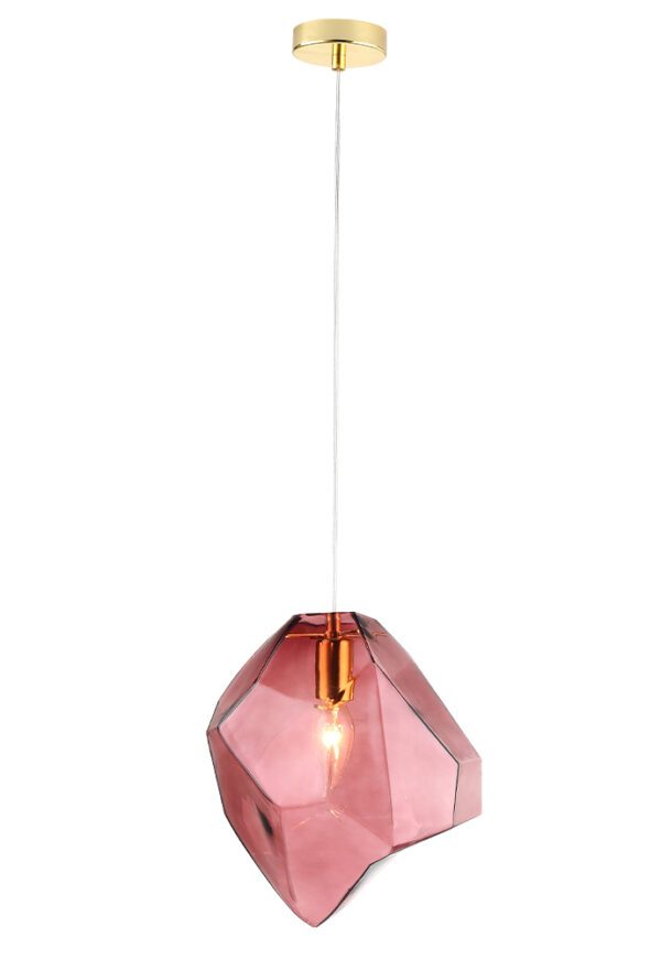 NUESTRO_SP1_GOLD-PINK Светильник подвесной Crystal Lux NUESTRO SP1 GOLD/PINK