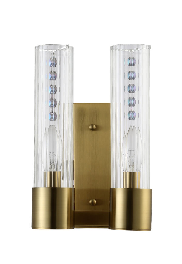 OTONO_AP2_BRASS-TRANSPARENTE Бра Crystal Lux OTONO AP2 BRASS/TRANSPARENTE