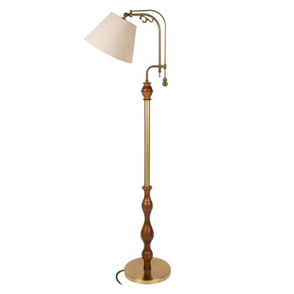db7ca4fbfa4b063f79b59b288b5d65c4 10569F Dark wood Торшер LOFT IT Elaine