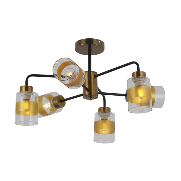 l122200 Escada 1101/6P E27*60W Brass