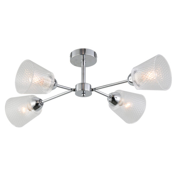 l136220 Escada 1104/4P E14*60W Chrome