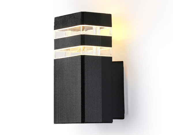 ST2572 ST2572 BK/CL черный/прозрачный IP54 GU10 max 35W 205*110*65
