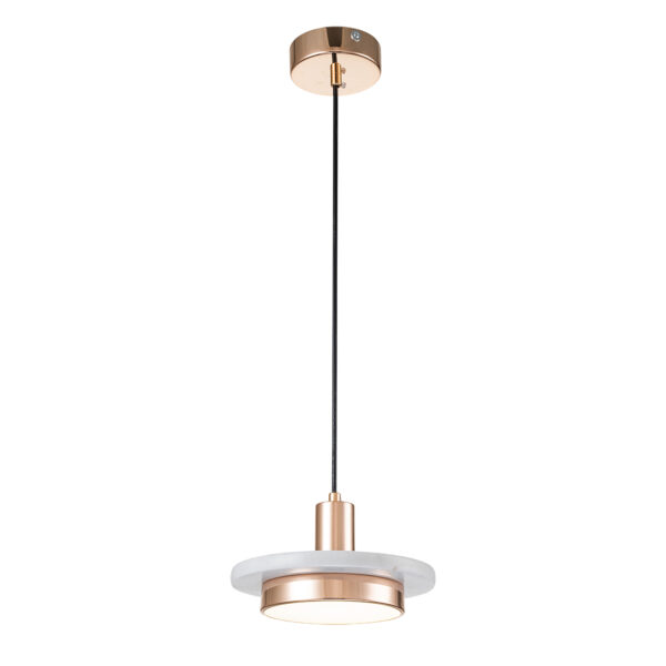l109790 Escada 10260/1 LED*12W Gold/White marble