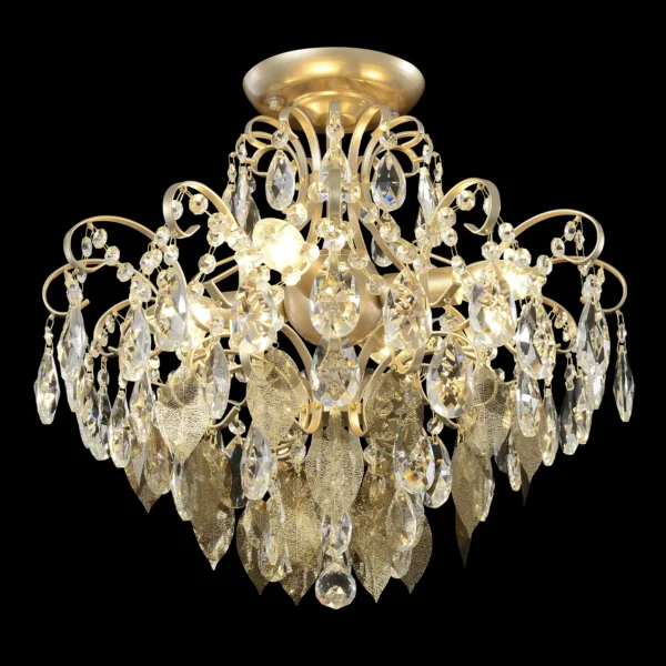 ESMIRALDA_PL4_GOLD Светильник потолочный Crystal Lux ESMIRALDA PL4 GOLD