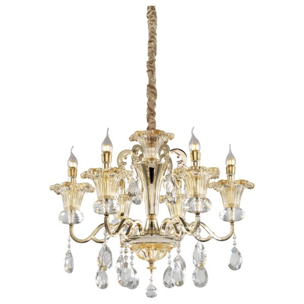 d189062qtrndomyn8c336gdjf1u7n8xf WE371.06.303 WERTMARK MANUELA светильник подвесной, E14, 6x40W