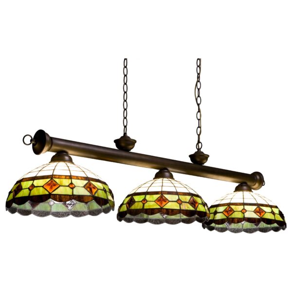 pn27kdnqlu98w5023ermhtpp4keym8hj 855-803-03 VELANTE Стиль Tiffany светильник подвесной, E27, 3x60W