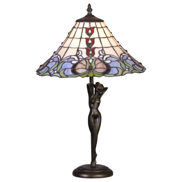 uw6b2b2lkorgz0cbyra0jpx2hszpq3j2 841-804-01 VELANTE Стиль Tiffany светильник настольный, E27, 60W