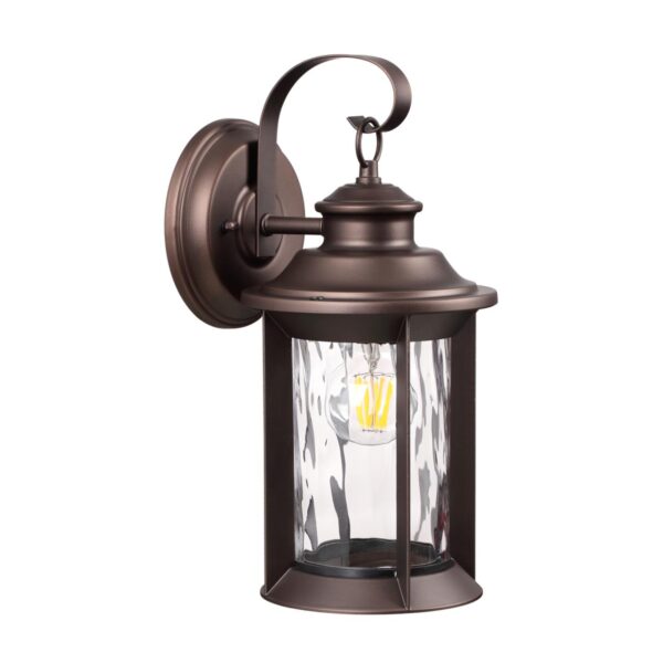 1ceb35f0549b5af5133a47c193886f22 4961/1W NATURE ODL22 703 темно-коричневый/стекло Ландшафтный настенный светильник E27 1*60W IP44 MAVRET