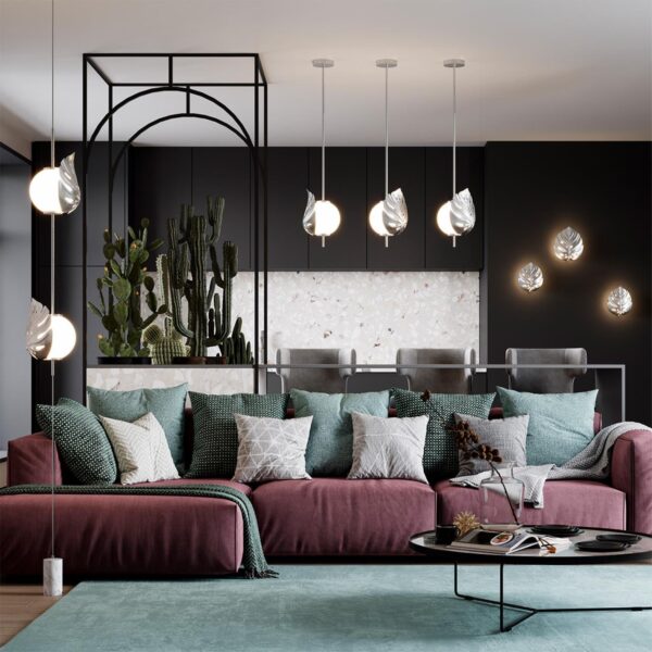 39616b841f5faa08d28693f3a39e2bd6 4865/2FC MODERN ODL_EX22 000 серебристый/белый/стекло Натяжной торшер с выкл. E14 2*40W JUNGLE