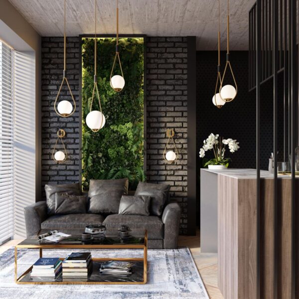 514b6d706d6e9fbd5e40c30d43e35084-1 4810/1W PENDANT ODL21 415 золтой/черный/белый Бра с выкл. E14 1*40W FLARI