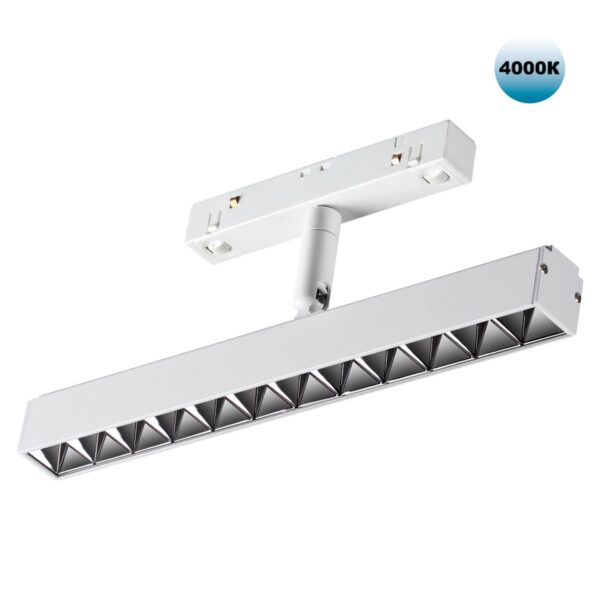 77a41aac9f099f5e1deb281f7055708c 358609 SHINO NT21 045 белый Трековый светильник для низковольного шинопровода IP20 LED 4000K 12W 48V FLUM
