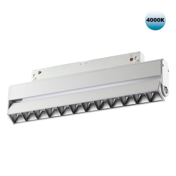 d9b3848cd38772164b1405990dac3c2c 358542 SHINO NT21 072 белый Трековый светильник для низковольного шинопровода IP20 LED 4000K 12W 48V FLUM