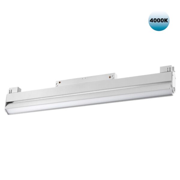 e9af674cfc55fa2a139b3dbcb3c5a99f 358540 SHINO NT21 158 белый Трековый светильник для низковольного шинопровода IP20 LED 4000K 24W 48V FLUM
